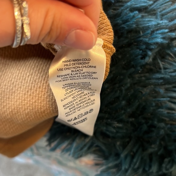 NWOT Free People Sienna Switch It Up Cuff Thermal Top XL - Picture 13 of 13